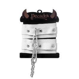 Белые мини-оковы Pecado