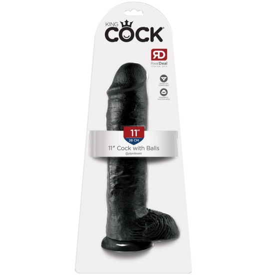 Фаллос King Cock 11&quot;, Pipedream